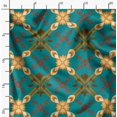 thumbnail image 2 of Soimoi Poly Georgette Fabric Argyle Check Printed Fabric 1 Yard 52 Inch Wide, 2 of 5