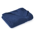 thumbnail image 2 of hometrends Solid Bath Towel 6-Piece Set, Navy, 2 of 4