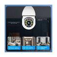 2.4G WiFi Light Socket Security Cameras Wireless ,Light Bulb Security ...