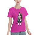 thumbnail image 2 of T-Shirt Basique à Manches Courtes pour Femmes Demon Slayer : Tanjirou et Nidouzi, 2 of 6