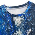 thumbnail image 4 of 2025 T-Shirt à Col Rond Manches T-Shirts Plus Trash Mi-Long Femme Printemps Femmes Col Roulé Simulé Manches Longues Hauts Imprimés Décontracté Femme Femmes Chandail de Compression à Manches Longues, 4 of 4