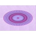 thumbnail image 1 of Ahgly Company Machine Washable Indoor Rectangle Transitional Purple Area Rugs, 3' x 5', 1 of 7