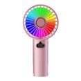 thumbnail image 2 of Handheld Mini Fan | Portable Rechargeable Personal Fan with 3 Speeds & LED Display | USB Powered for Travel, Office, School & Summer Cooling, 2 of 6