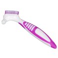 thumbnail image 4 of Denture Brush,False Teeth Cleaning Brush Dual Head Toothbrushes False Toothbrush Cleaning Brush Optimized for Excellence, 4 of 7