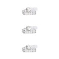 thumbnail image 3 of Decodeary Ceinture Double Boucle Sans Fil en Vrac pour Jeans Femmes Style Net Ceinture Fête Punk Épingle Robe Blanche 110cm 3ensemble, 3 of 6