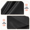 thumbnail image 4 of BRIGHTFUFU 10 Feuilles Serviettes de Table Lin Noir Séchage Rapide pour Événements en Soirée, 4 of 5