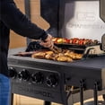 thumbnail image 3 of Charbroil Performance Series Flavormax 4-Burner Gas BBQ Grill Cart with Side Burner, 3 of 9