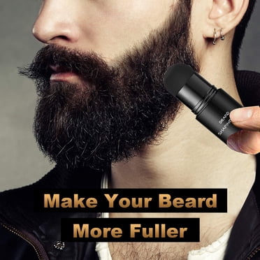 Beard Filling Stick Repair Scatters Waterproof with Brush Moustache Enhancer Fill Pen for Men