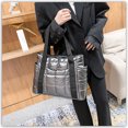 thumbnail image 3 of Trendy Quilted Tote Bag for Women - Spacious Zipper Organizer | Fashion Shoulder Bag, 3 of 7