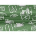 thumbnail image 5 of oneOone Velvet Forest Green Fabric Travel Craft Projects Decor Fabric Printed By The Yard 58 Inch Wide, 5 of 5