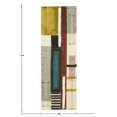 thumbnail image 4 of Casavani Hand Tufted Blue Cotton Dhurrie Hallway & Kitchen Runner Rug Home Decor Kilim 6x12 feet, 4 of 7