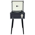 thumbnail image 2 of Arkrocket Discovery 3-Speed Bluetooth Record Player Retro Turntable Built-in Speakers with Legs (Gray), 2 of 5