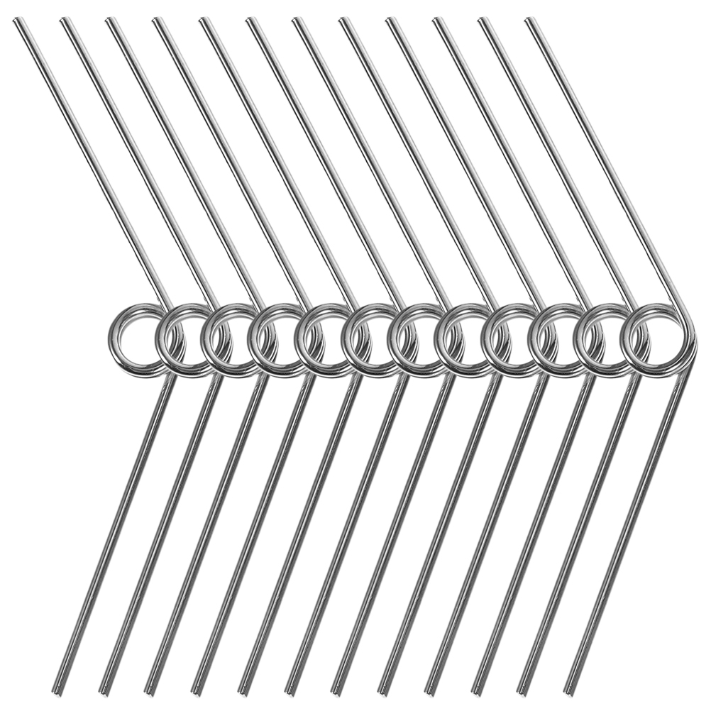 Garden Shears Replacement 12Pcs Pruning Shears Springs for Hand Pruners in Black V Shape