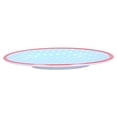 thumbnail image 3 of Decorative Dessert Plate, Dinner Plate 9in Reusable Practical Small  For Fruits Desserts, Cakes And Salads For Condiments Candies, Snacks Light Blue Dot, 3 of 8