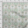 thumbnail image 3 of oneOone Georgette Viscose Green Fabric Block Sewing Material Print Fabric By The Yard 42 Inch Wide, 3 of 5