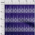 thumbnail image 2 of oneOone Viscose Chiffon Dark Blue Fabric Block Craft Projects Decor Fabric Printed By The Yard 42 Inch Wide, 2 of 5