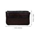 thumbnail image 3 of MasteelfCA 1pc Useful Travel Toiletry Bag Large Capacity Storage Bag Durable Clutch Liner, 3 of 7