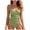 Green, variant on adviicd Tummy Control Swimsuits for Women Slimming One Piece Bathing Suit Retro Ruched Push Up Vintage Padded Swimwear Modest Swimsuits for Women(Black,XL)