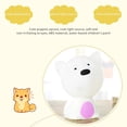 thumbnail image 4 of Cartoon Dog Silicone Night Light Soft Cute USB Charging Pat Light Touch Control Switch Light LED Atmosphere Table Lamp with Multiple Lights for Bedroom, 4 of 9