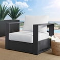 thumbnail image 1 of Modway Tahoe Fauteuil d'Extérieur pour Patio en Aluminium Enduit de Poudre, Gris Blanc, 1 of 8