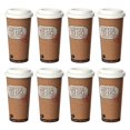 thumbnail image 1 of Tasse en Liège Life Story 16 oz Tasse de Voyage Isolée Réutilisable (Lot de 8), 1 of 10