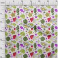 thumbnail image 3 of oneOone Polyester Spandex Magenta Fabric Beach Sewing Material Print Fabric By The Yard 56 Inch Wide, 3 of 4