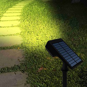 Solar Spot Lights Outdoor, Patio Landscape Lawn Street Light Garden Villa Lighting Wall Lights for Yard Garden Yard Pool Fence House Garage Pathway