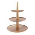 thumbnail image 1 of Durable 3 Tier Cake Stand Serving Tray for Baby Shower Holiday Wedding Party, 1 of 8