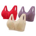 thumbnail image 1 of VEKDONE Woman's Embroidery Front Button Large Size Underwear Bra Without Steel Rim Multicolor 38/85, 1 of 2