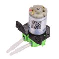 thumbnail image 1 of GROTHEN DC 24V Dosing Pump Peristaltic Pump Mini Water Liquid Pump Peristaltic Tube Head Self-Priming Function for Aquarium Lab Chemical Analysis Dosing Additives, L Style, 1 of 8
