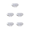 thumbnail image 1 of Redempat Wide Application Egg Steamer For Fast And Healthy Breakfasts Easy To Microwave Egg Steamers white 5Set, 1 of 6