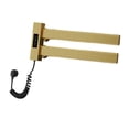 thumbnail image 3 of veasfak Electric Heated Towel Rack Wall Mounted Warming Rack for Shower Bathroom SPA gold, 3 of 9