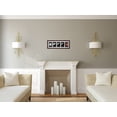 thumbnail image 4 of 8x24 Collage Black Gallery Picture Frame with Five 4x6 Inch Openings - Wide Molding - Includes Both Attached Hanging Hardware and Desktop Easel - Display Four 4 x 6 Photos Horizontal or Vertical, 4 of 4