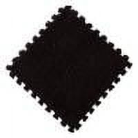 Lksixu 6 Pcs Puzzle Foam Floor Mat for Kids, 12"x12" Plush Interlocking Square Carpet Tiles with Padding, Soft Fluffy Area Rugs Non-Slip Thick Play Mat Floor Protective Mats for Living Room Bedroom