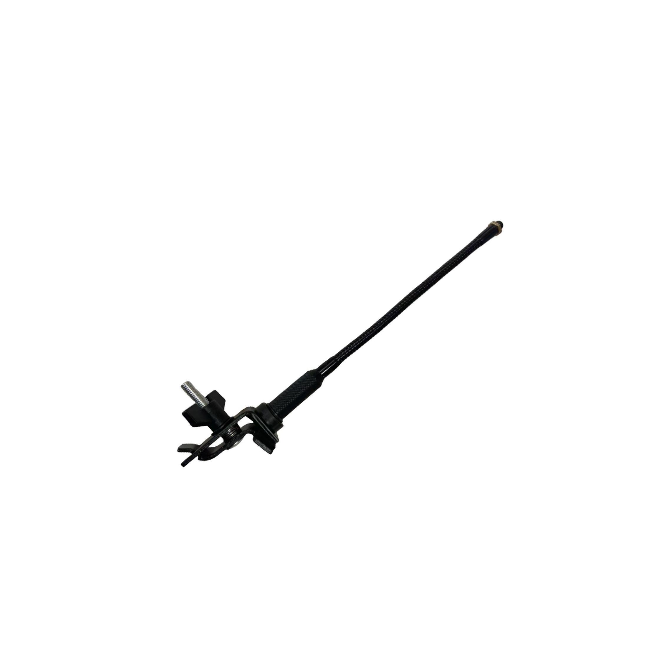Wweixi Support de Microphone pour Grosse Caisse Tige Allongée Robuste Pince 8 mm Tête Professionnelle Microphone Tête 8 mm