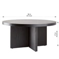 thumbnail image 2 of Better Homes & Gardens Lillian Fluted Coffee Table, 2 of 5
