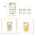 thumbnail image 1 of 3 Pcs/4 Pcs Sac de Rangement Alimentaire Transparent en Forme de Bouteille, Sac de Rangement Alimentaire en Forme de Biscuits, Organisateur de Cuisine pour Collations au Chocolat, 1 of 9