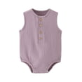thumbnail image 2 of Birdeem 3-24 Months Jumpsuit Summer Gauze Thin Sleeveless Newborn Clothes Rompers, 2 of 12