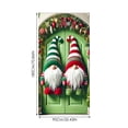 thumbnail image 2 of WIFKLSIIPG Rideau de Porte Festif de Noël pour la Maison, Design Élégant Rouge et Vert pour Entrées, Salons et Fêtes, 2 of 4