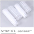 thumbnail image 2 of 100 Pcs Gobelets Portion Jetables en Plastique Contenants de Portions Transparents avec Couvercles, 2 of 6