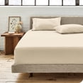 thumbnail image 1 of Bare Home 100% Organic Cotton Fitted Sheet - Percale Weave, 1 of 5