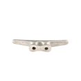 thumbnail image 2 of Attwood Marine Boat Rope Cleat 12102L3 For Small Boats And Docks; Open Base; 8 Inch Length; Galvanized; Silver; Cast Iron; With Two 3/8 Inch Fasteners; Single; Aftermarket Packaging, 2 of 4