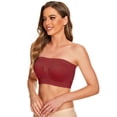 thumbnail image 4 of Eyewear Storage 38hh Strapless Bra Womens Non Padded Bandeau Bra Wire Strapless Convertible Bralettes Basic Layer Top Bra, 4 of 9