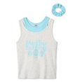 thumbnail image 2 of Justice Girls' Layered Rib Tank Top, 2 of 3