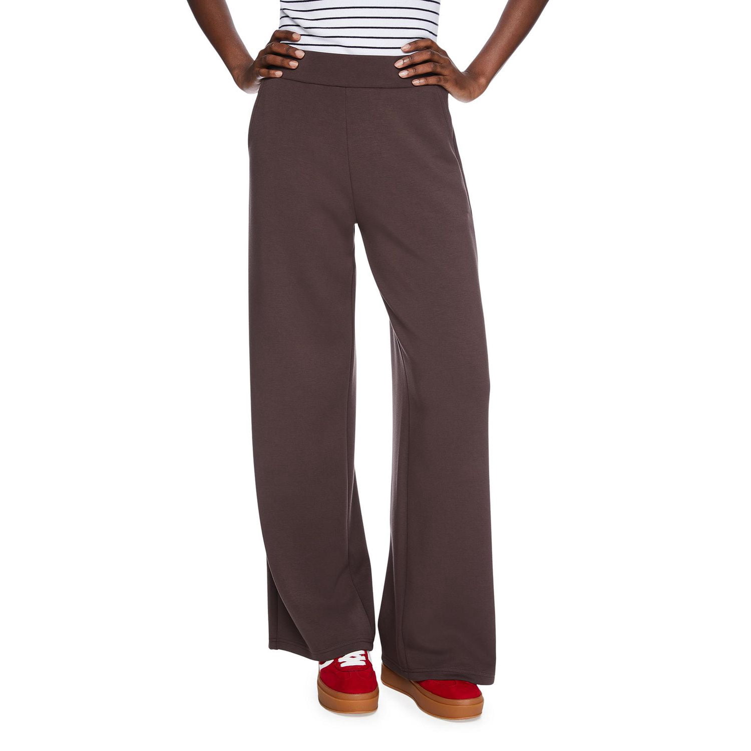 George Women's Soft Knit Wide Leg Pant