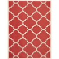 thumbnail image 1 of Safavieh Courtyard Tapis Rouge Intérieur Extérieur - 9 Pieds x 12 Pieds, 1 of 1