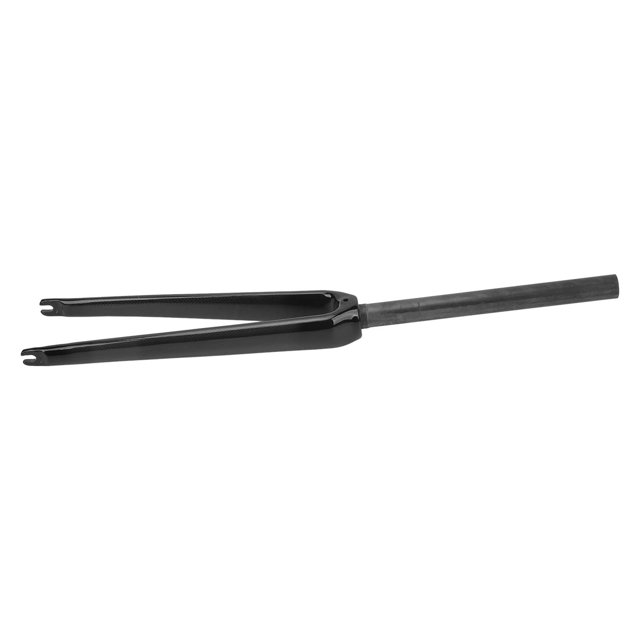 Bike Front Fork,Quick Release Carbon Fiber C Brake Straight Tube Front Fork Replacement Part for Road Bike