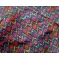 thumbnail image 4 of oneOone Silk Tabby Fabric Chevron Ikat Fabric Prints By Yard 42 Inch Wide, 4 of 4