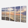 thumbnail image 2 of Calm Sunset in Thailand Beach - Landscape Canvas Art Print, 2 of 3