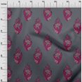 thumbnail image 2 of oneOone Polyester Lycra Fabric Leaves & Floral Block Fabric Prints By Yard 56 Inch Wide, 2 of 6